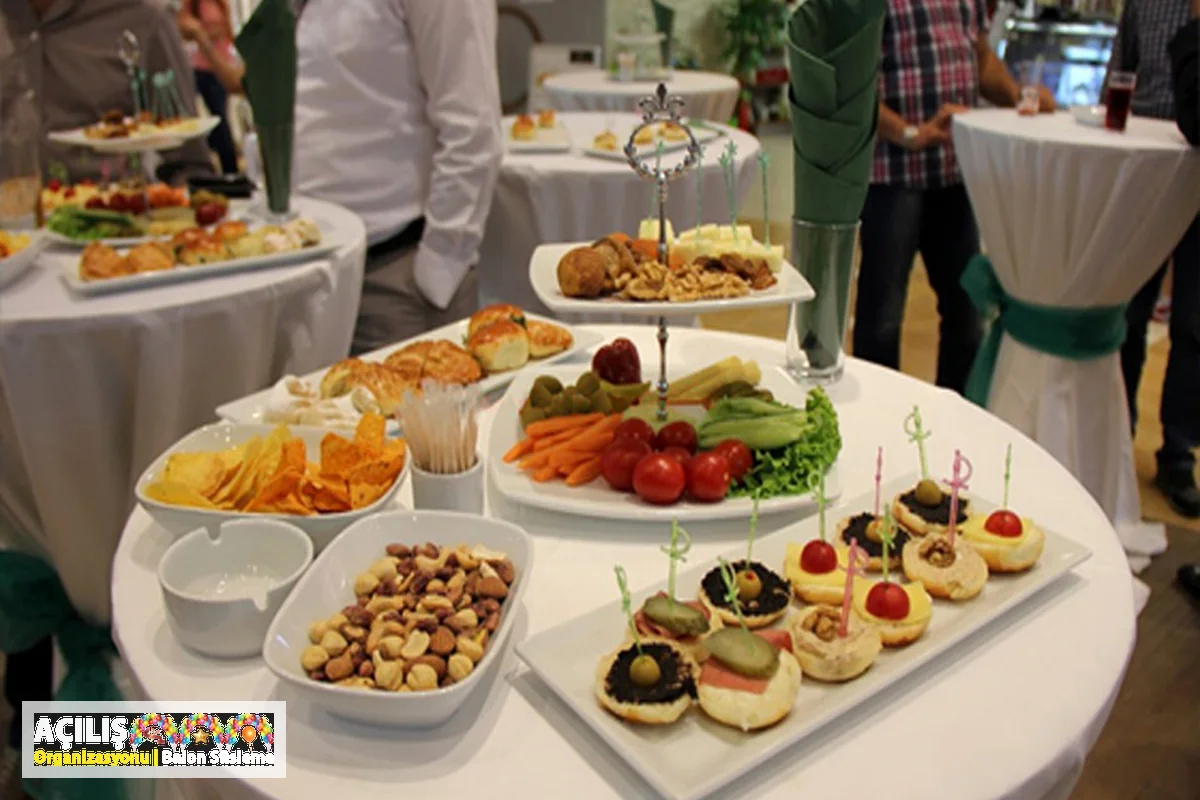 Açılış ikram ve catering
