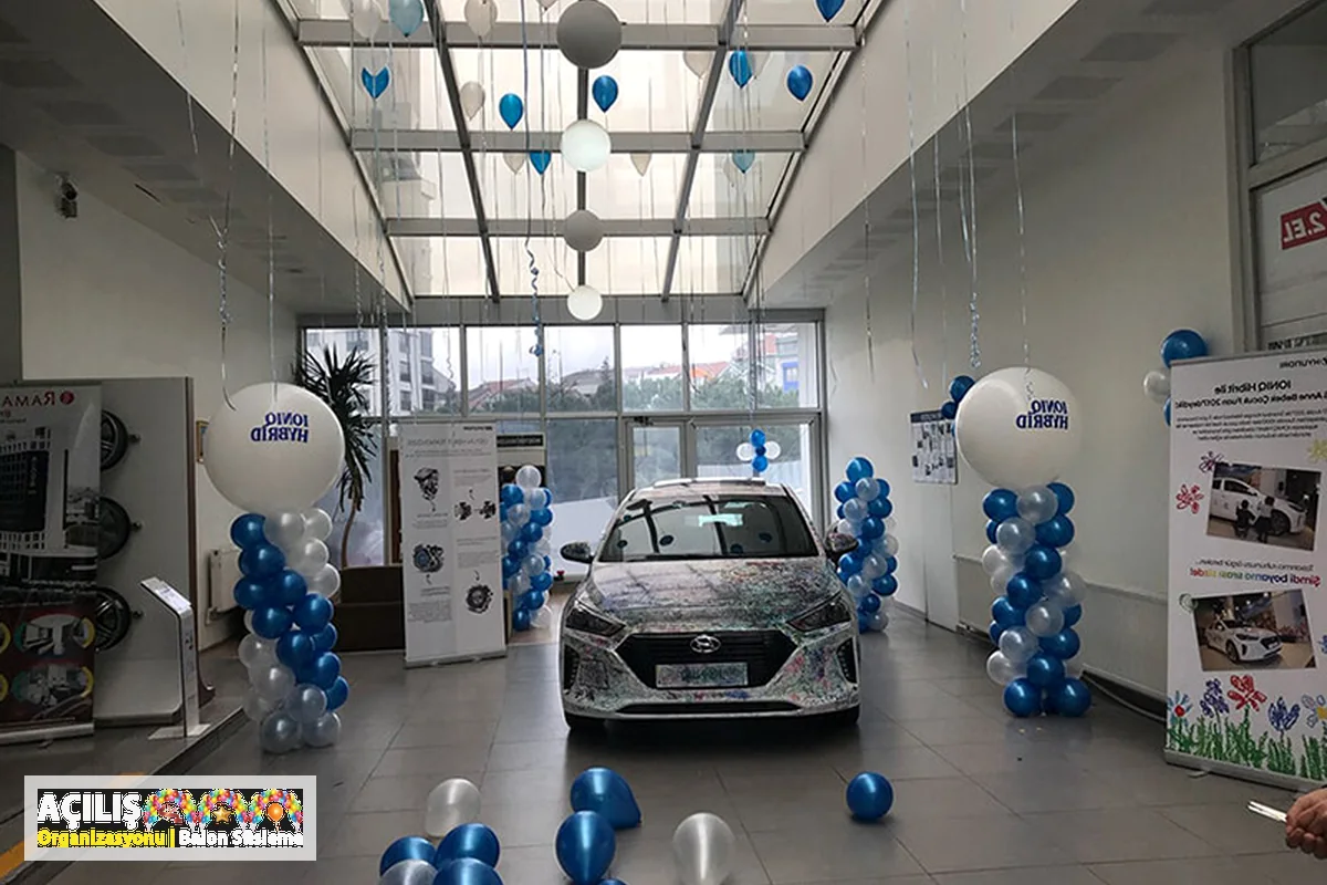 İstanbul açılış balon dekoru