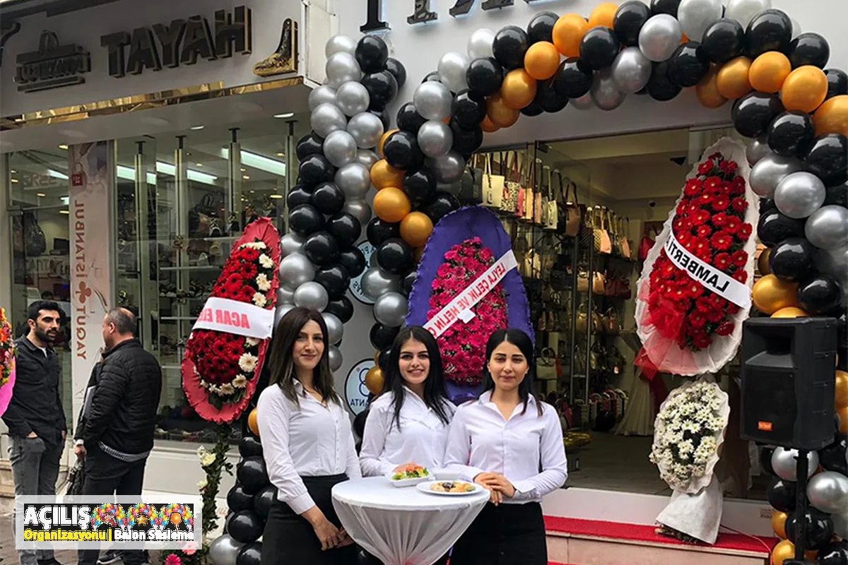 Kurumsal açılış dekoru